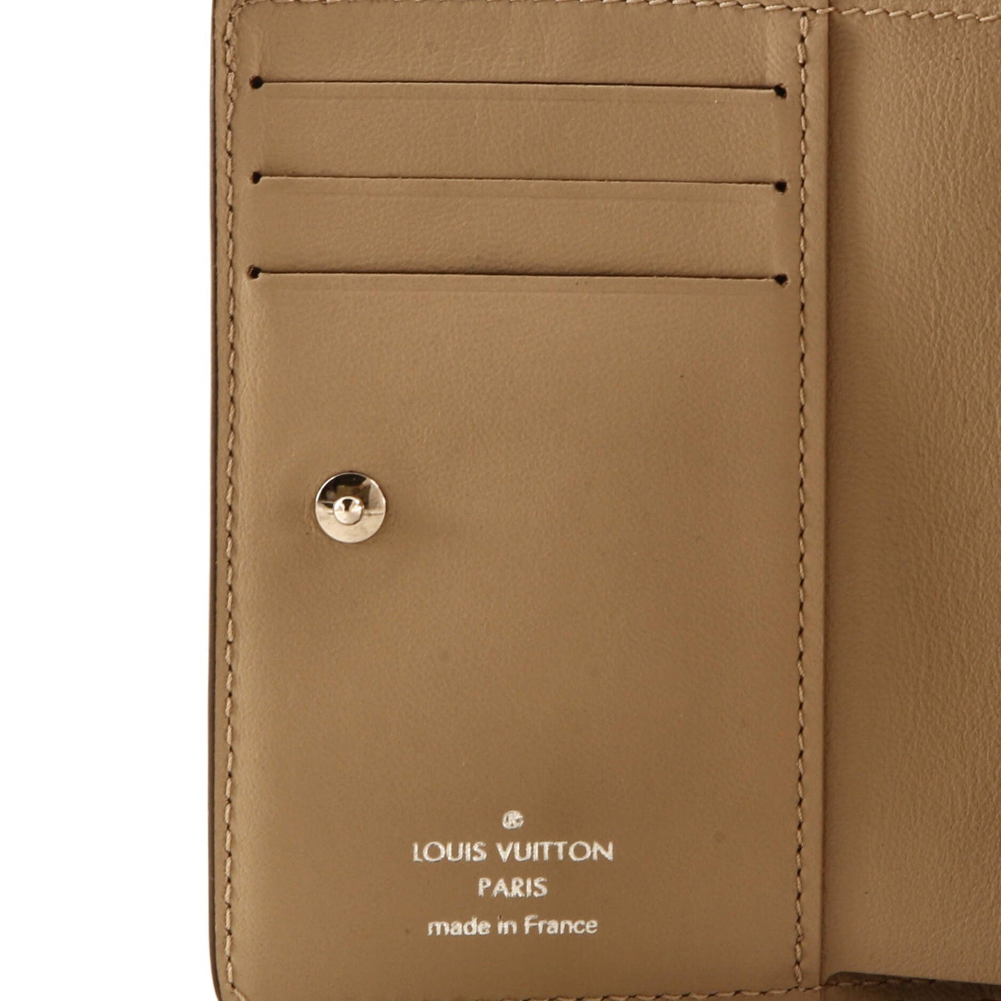 Louis Vuitton Clea Wallet Mahina Leather