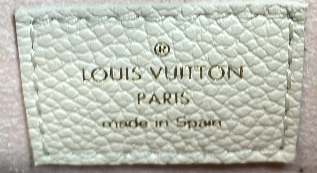 Louis Vuitton Bagatelle NM Handbag Spring in the City Monogram Empreinte Leather