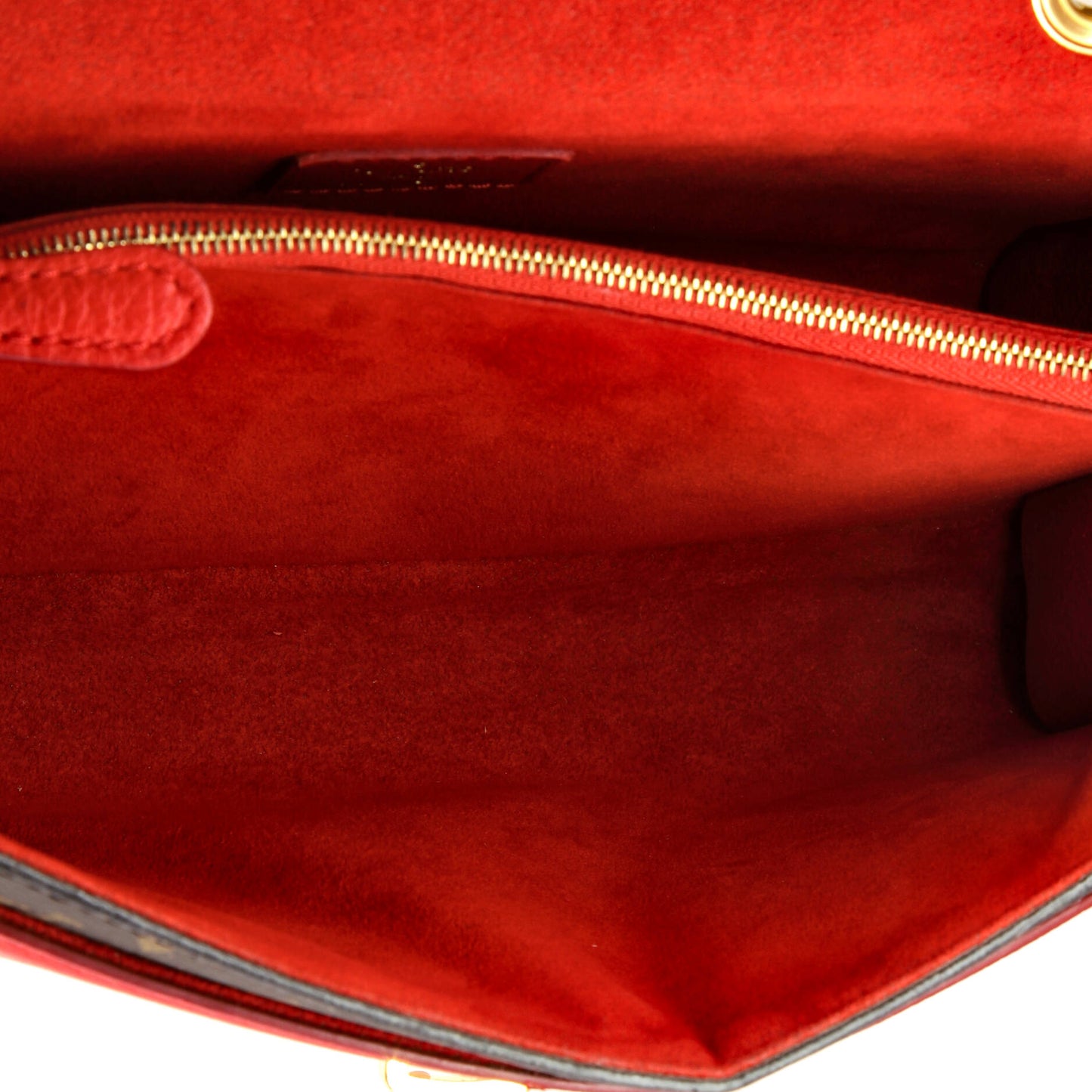 Louis Vuitton Victoire Handbag Monogram Canvas and Leather