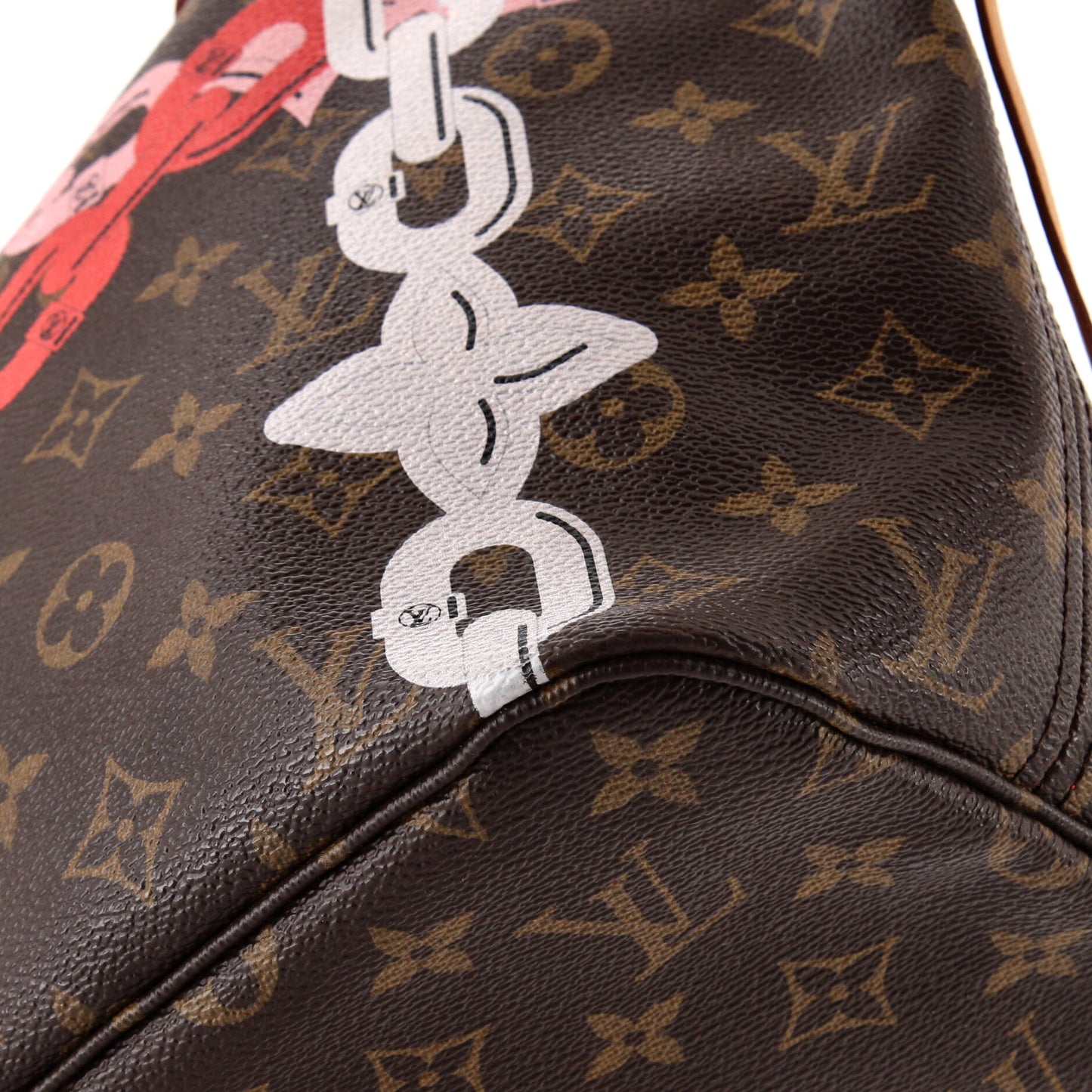 Louis Vuitton Neverfull NM Tote Limited Edition Bay Monogram Canvas MM