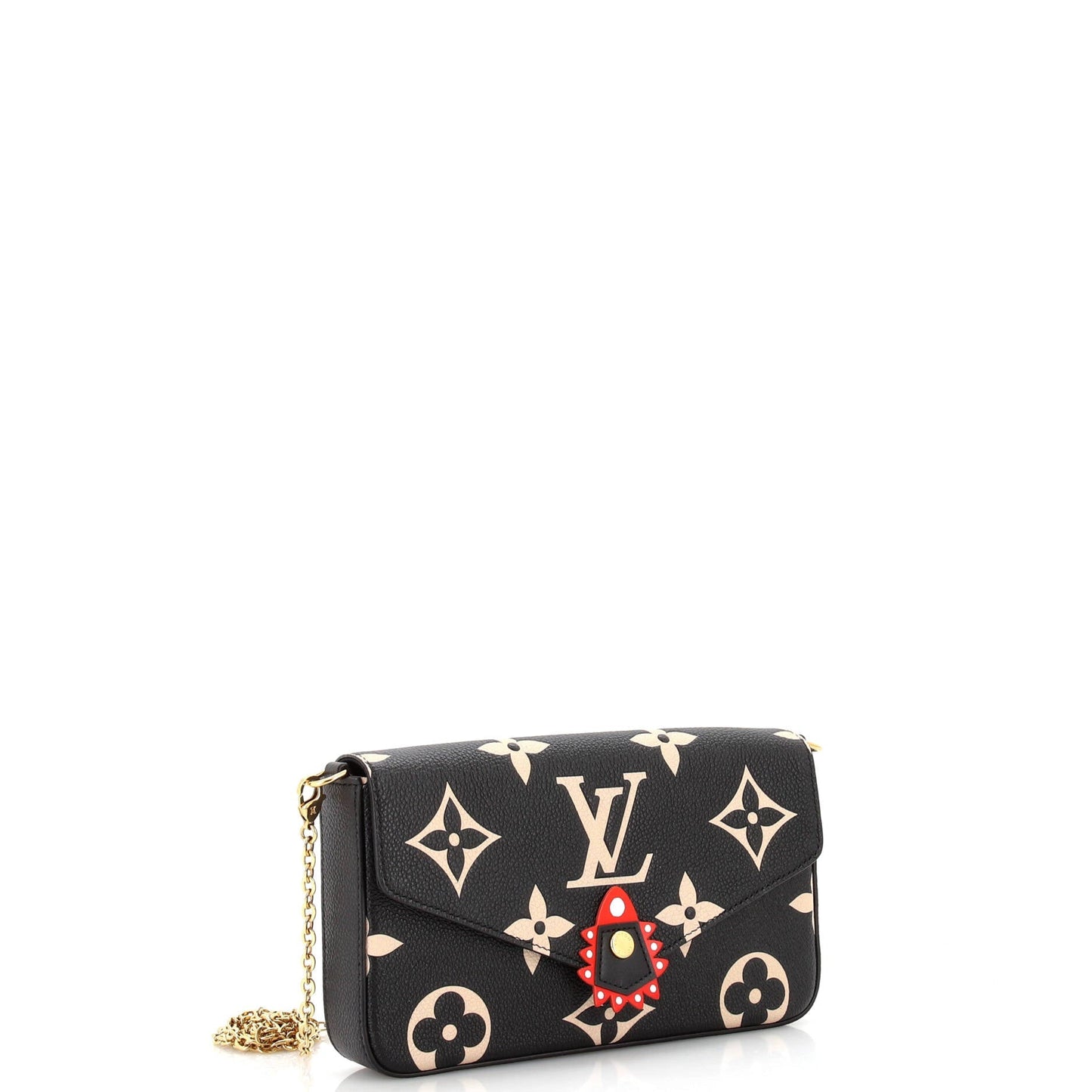 Louis Vuitton Felicie Pochette Limited Edition Crafty Monogram Empreinte Giant