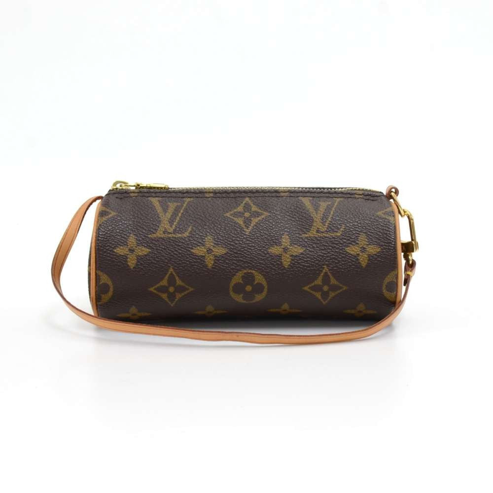 Louis Vuitto Papillon 30 Monogram Canvas Handbag with Pouch