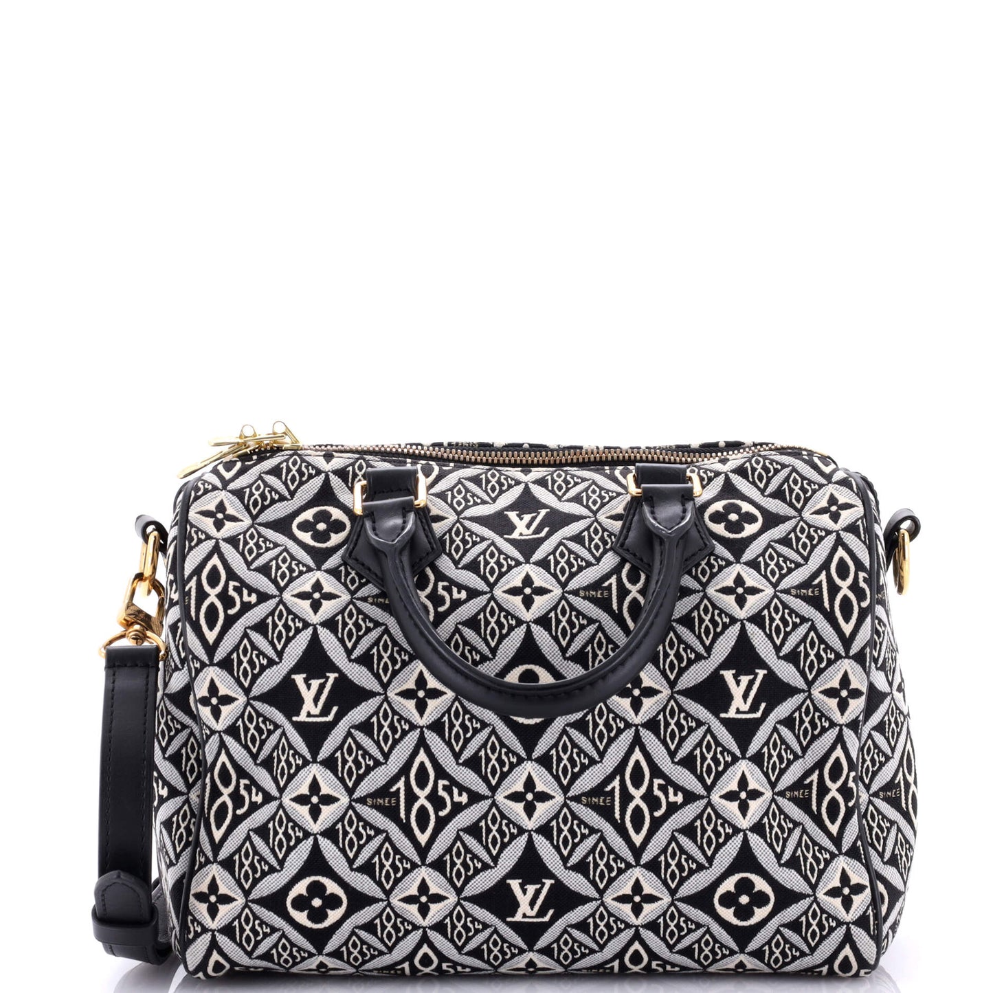 Louis Vuitton Speedy Bandouliere Bag Limited Edition Since 1854 Monogram Jacquard 25