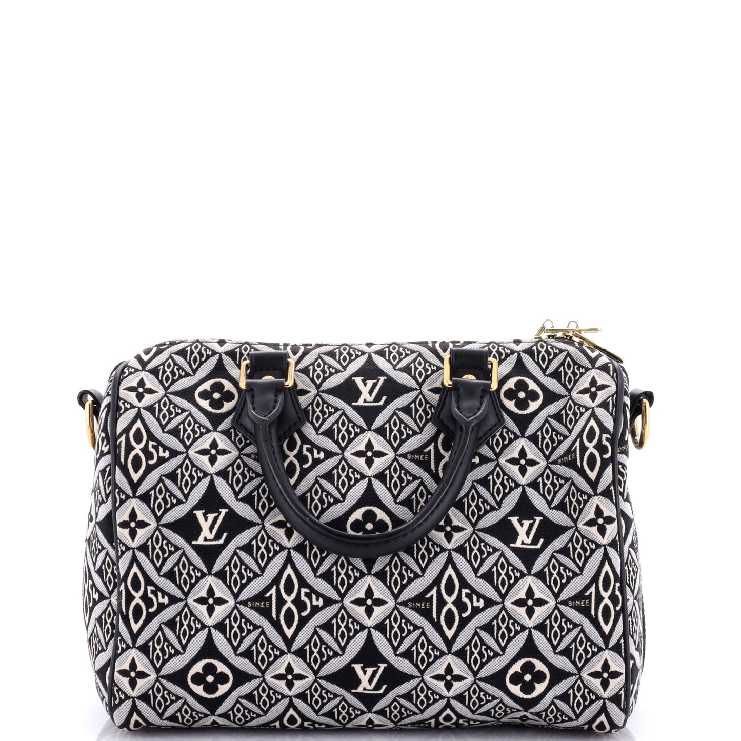Louis Vuitton Speedy Bandouliere Bag Limited Edition Since 1854 Monogram Jacquard 25