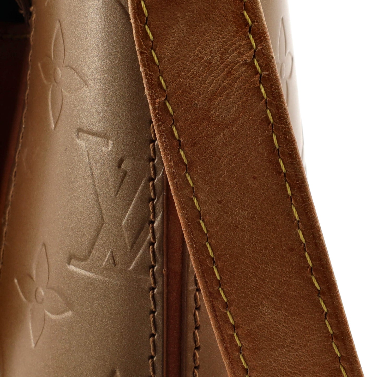 Louis Vuitton Mat Allston Handbag Monogram Vernis