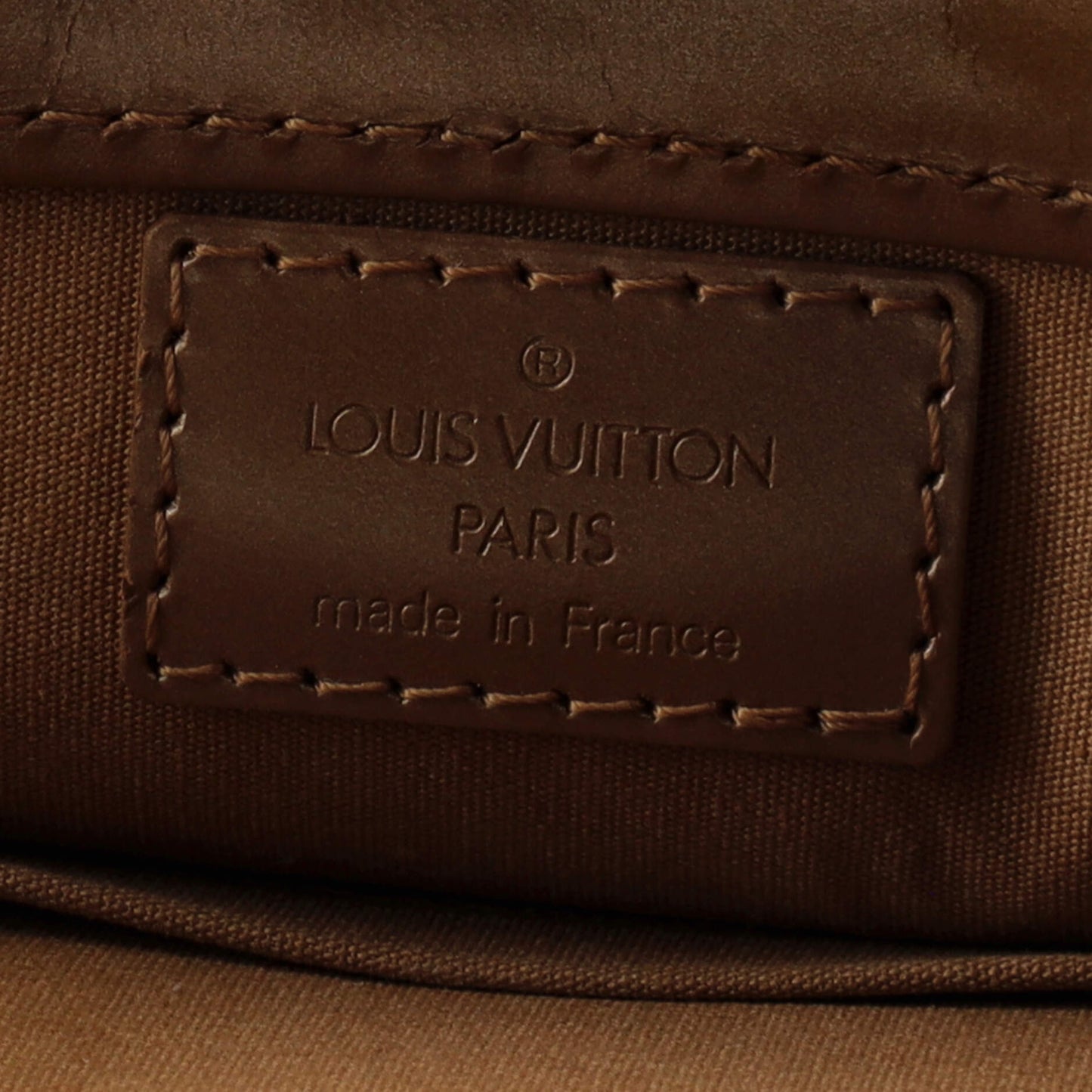 Louis Vuitton Mat Allston Handbag Monogram Vernis