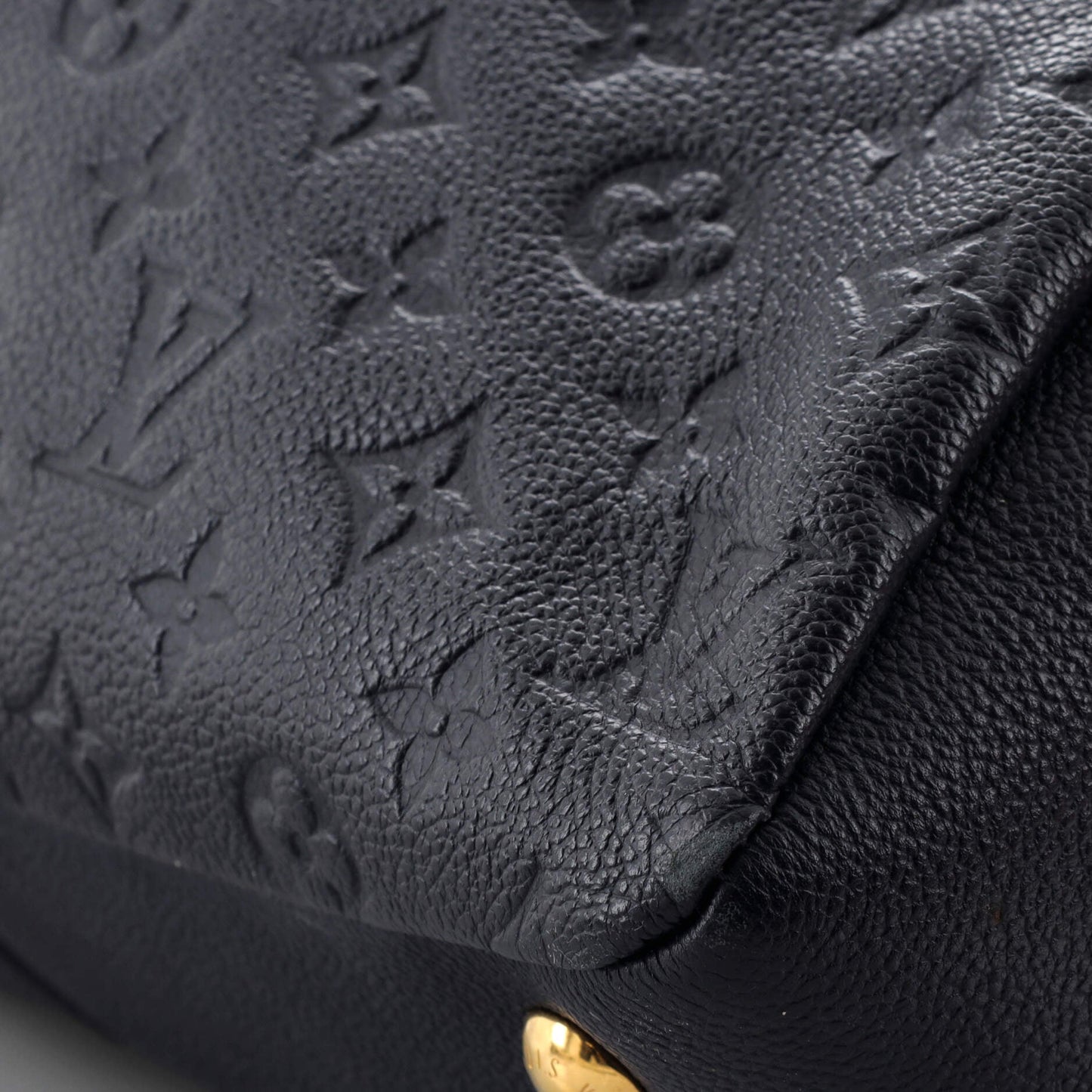Louis Vuitton Ponthieu Handbag Monogram Empreinte Leather PM