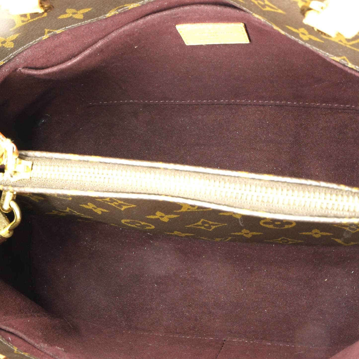 Louis Vuitton Montaigne Handbag Monogram Canvas MM