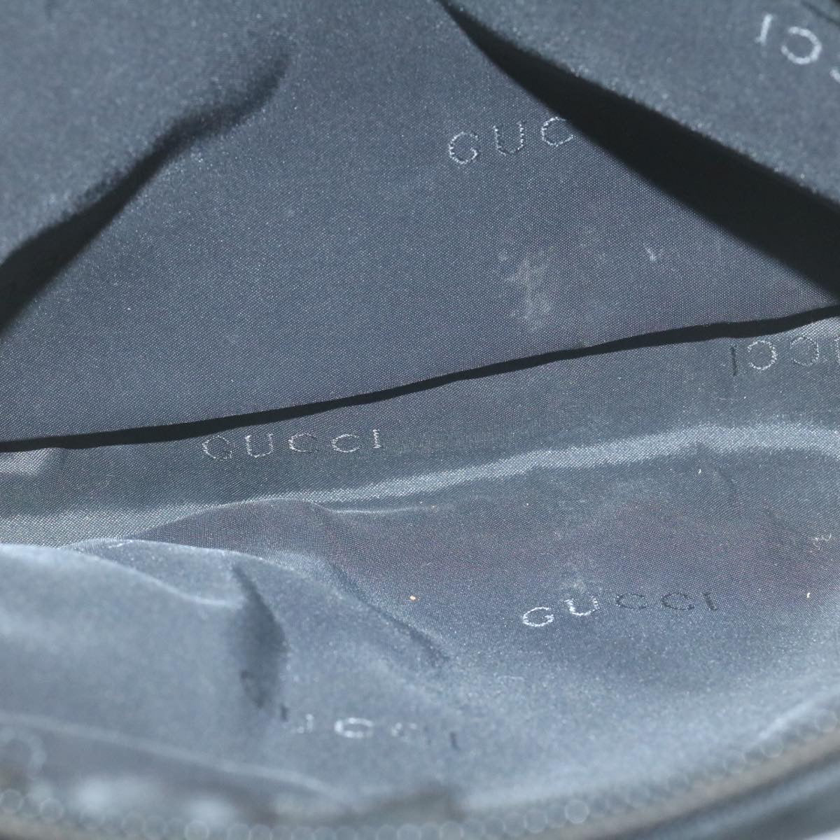 GUCCI Clutch Bag Nylon Black 29358