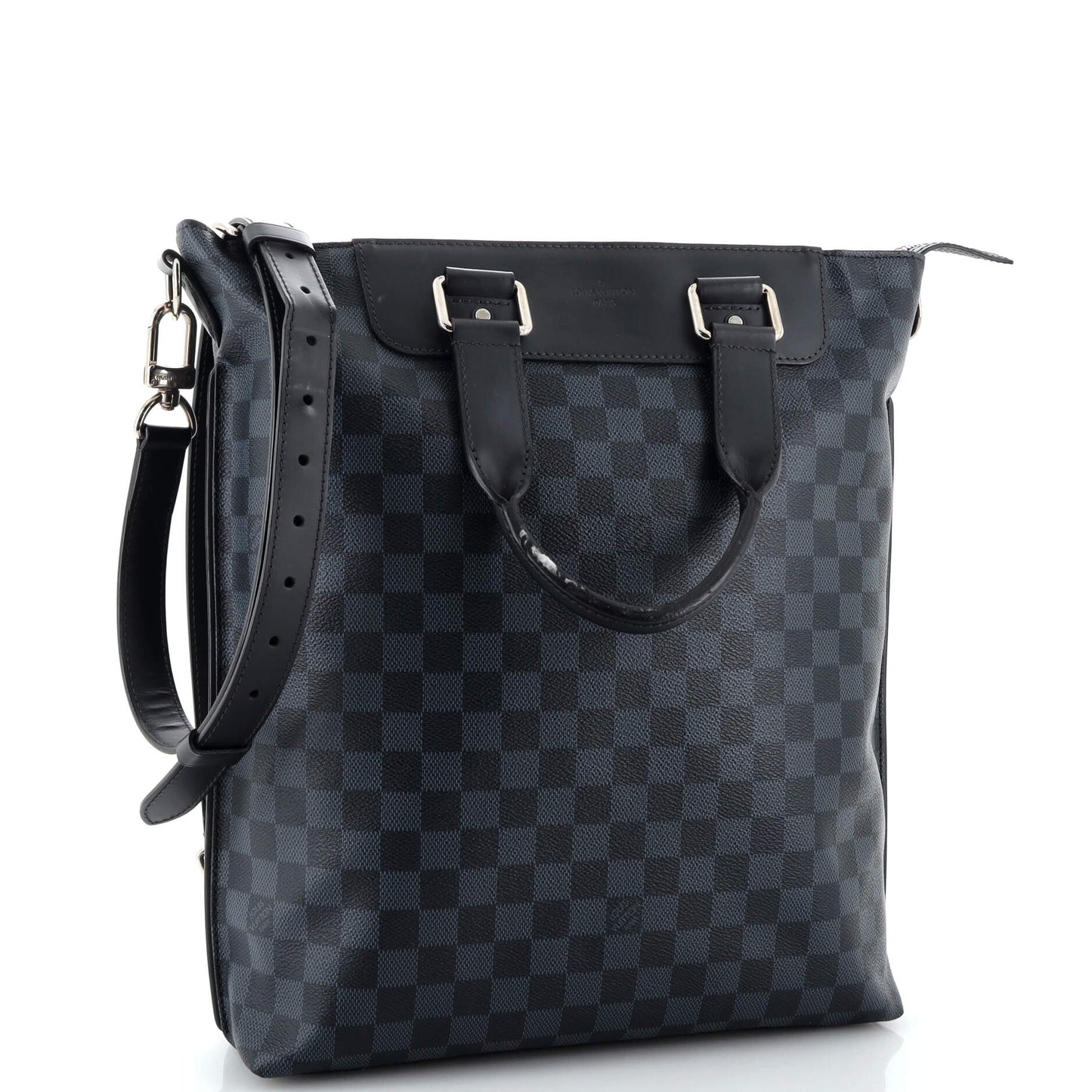 Louis Vuitton Cabas Sac Jour Satchel Damier Cobalt