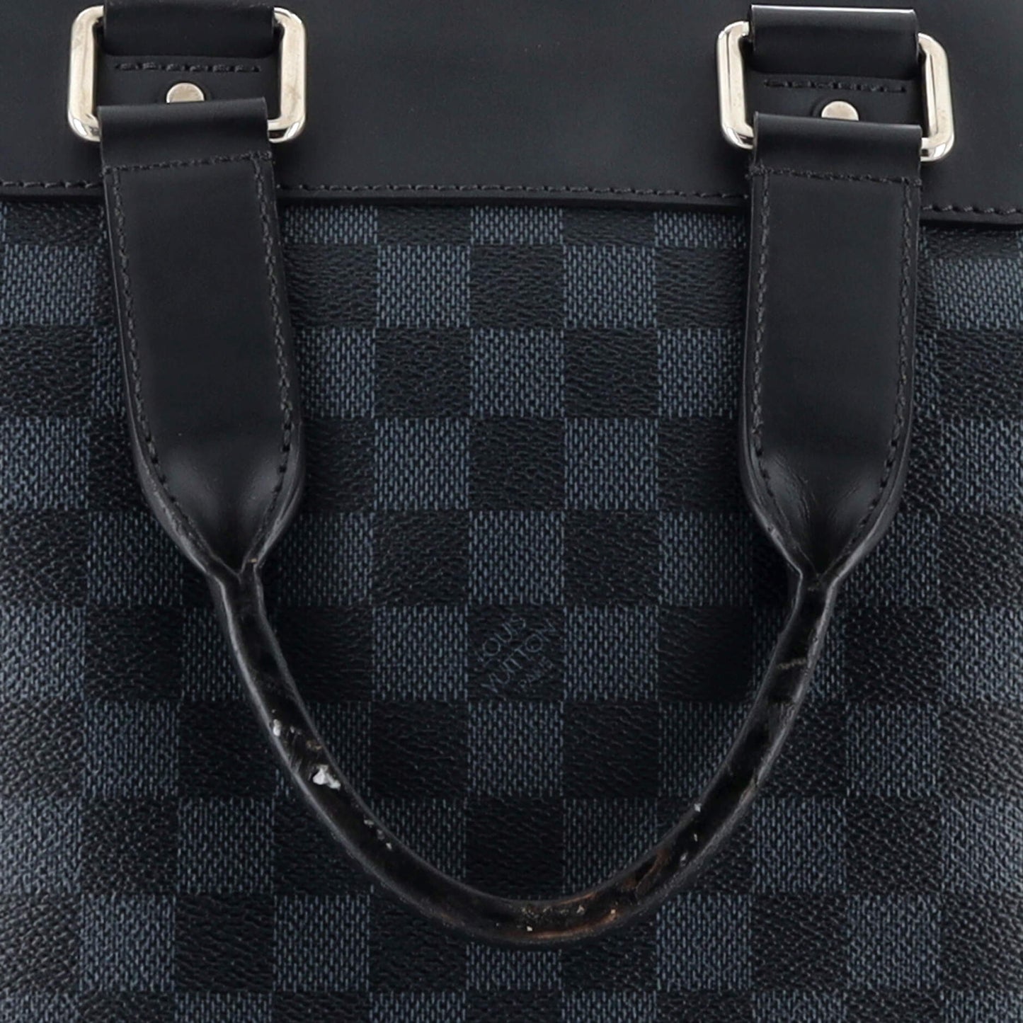 Louis Vuitton Cabas Sac Jour Satchel Damier Cobalt