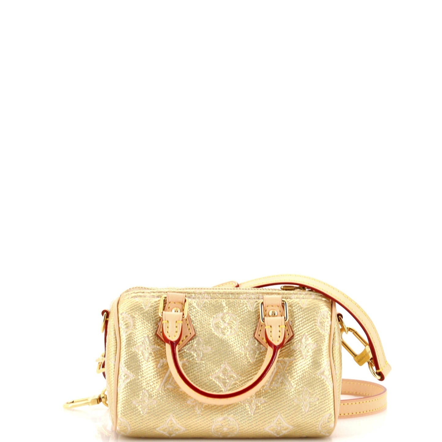Louis Vuitton Speedy Bandouliere Bag Monoglam Jacquard Canvas Nano
