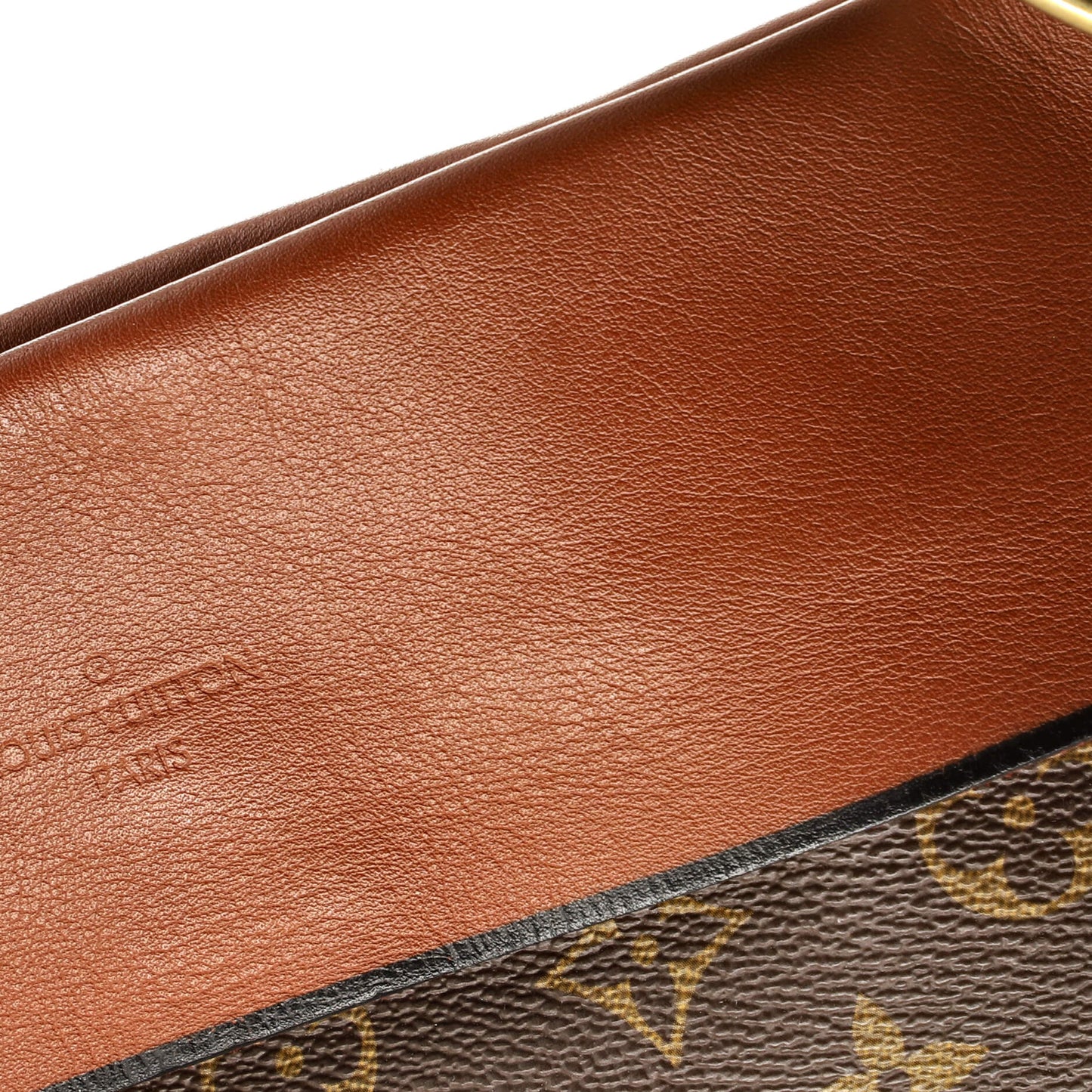 Louis Vuitton Tuileries Besace Bag Monogram Canvas with Leather
