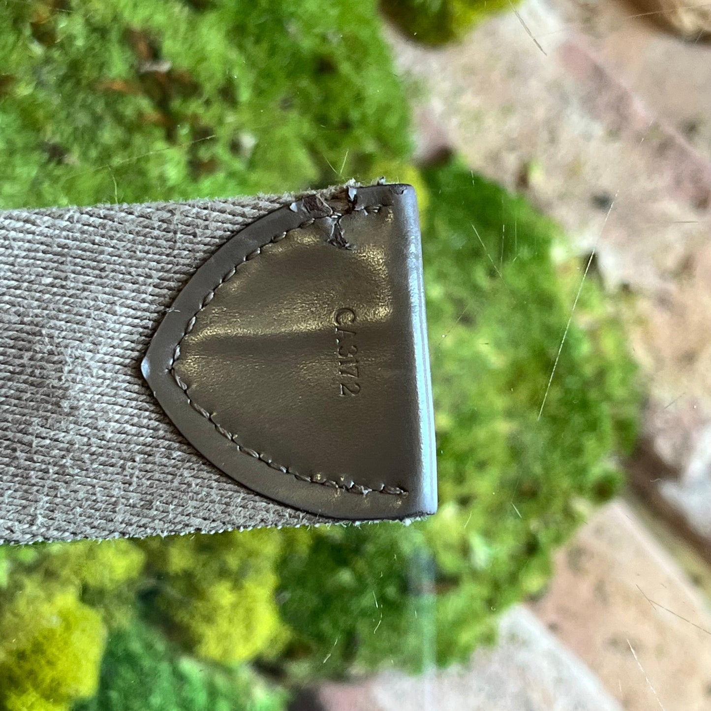 LOUIS VUITTON LV Cut Monogram Canvas Belt SZ90/36(8US)