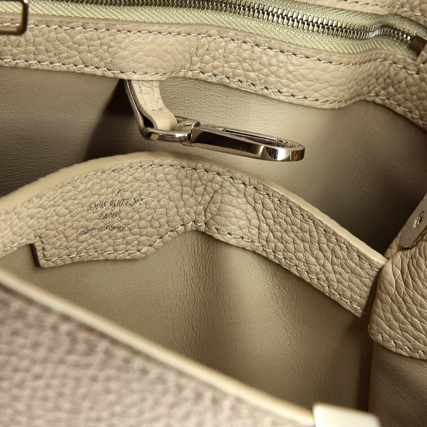 Louis Vuitton Capucines Bag Leather with Embellished Detail PM