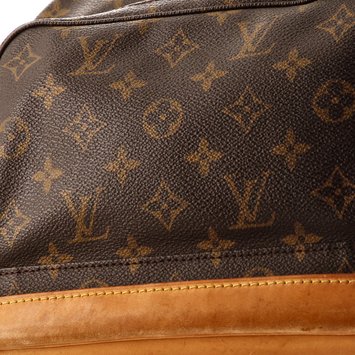 Louis Vuitton Vintage Montsouris Backpack Monogram Canvas GM