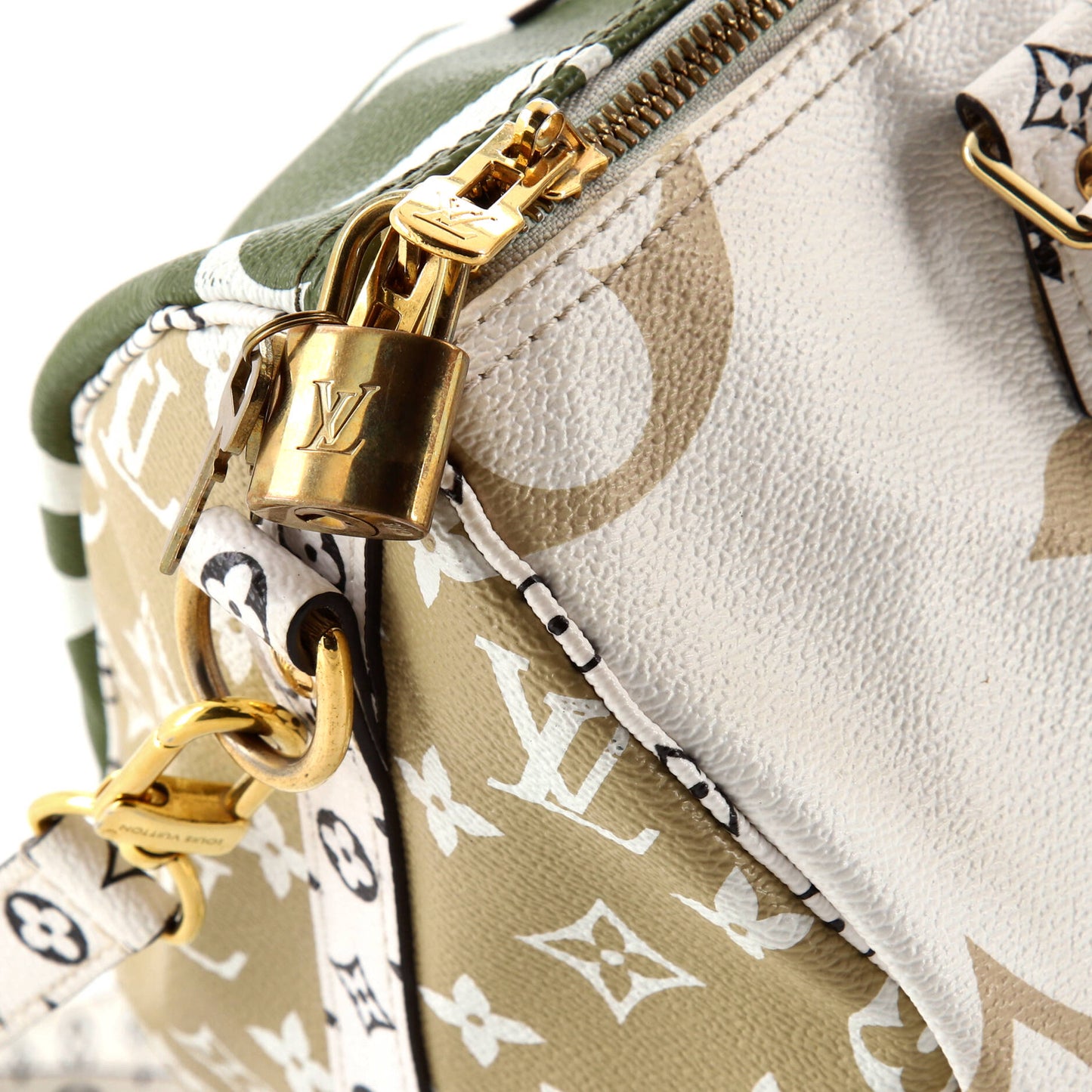 Louis Vuitton Speedy Bandouliere Bag Limited Edition Colored Monogram Giant 30