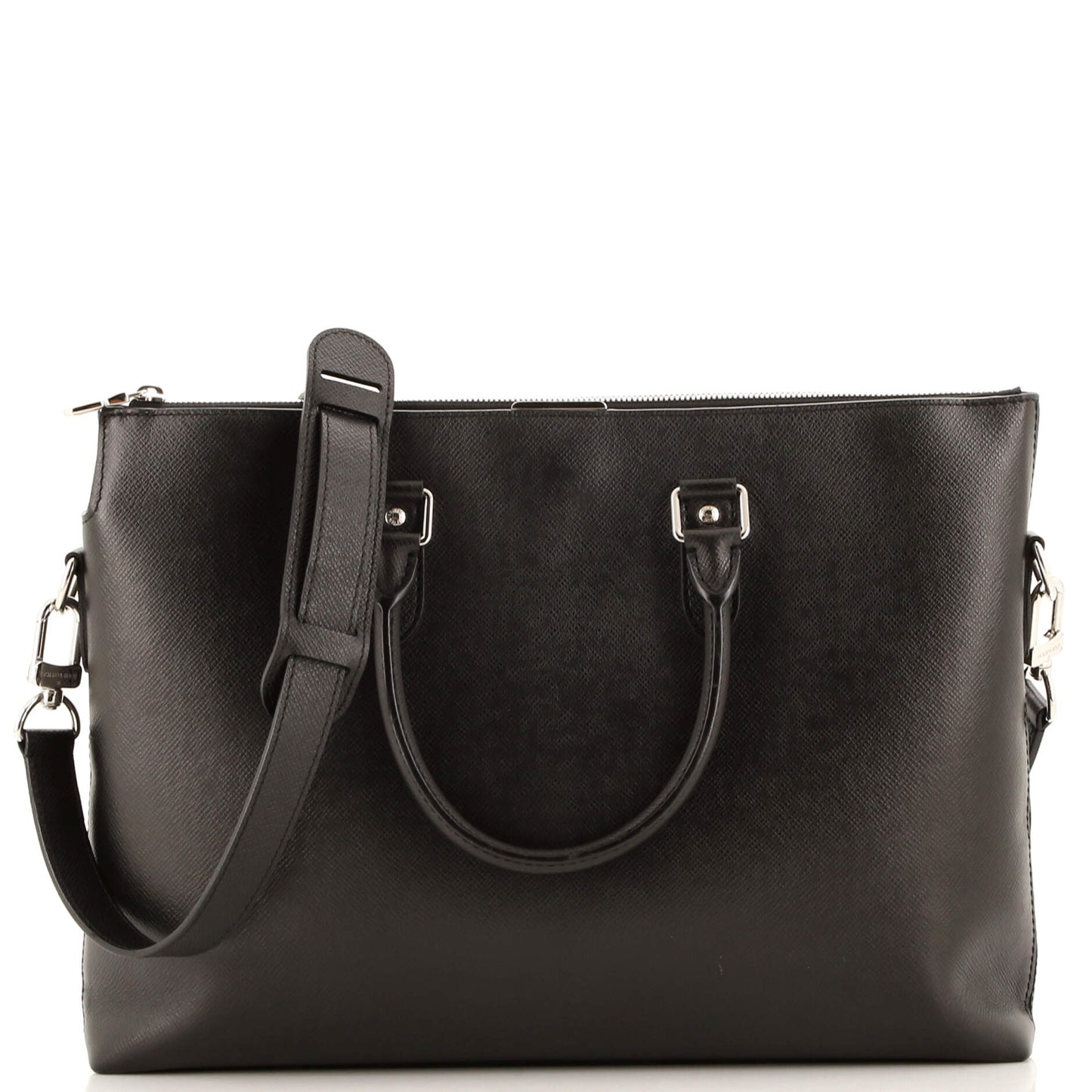 Louis Vuitton Anton Soft Briefcase Taiga Leather