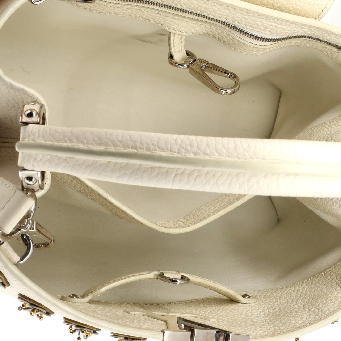 Louis Vuitton Capucines Bag Leather with Embellished Detail PM