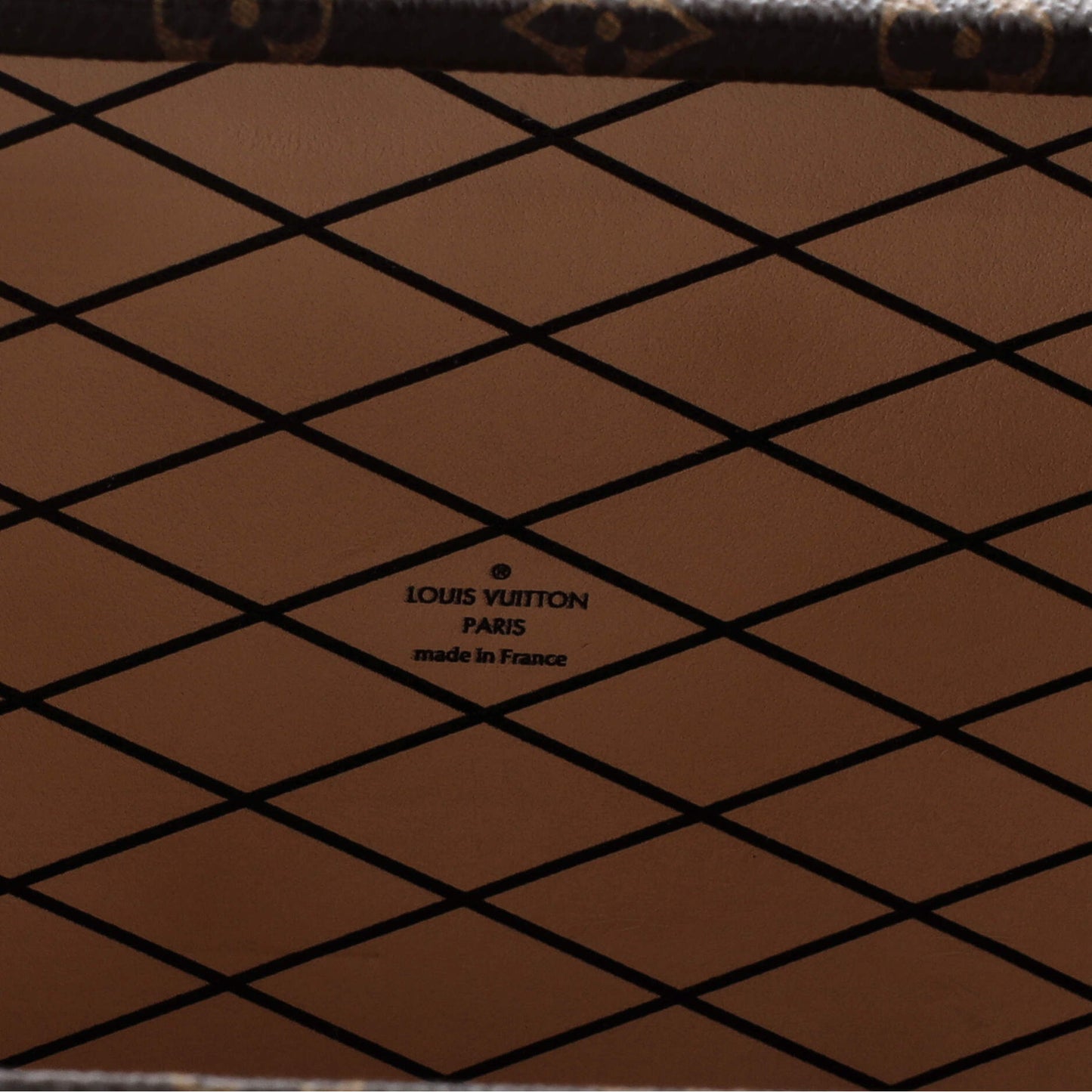 Louis Vuitton Petite Malle Handbag Limited Edition Kabuki Monogram Canvas