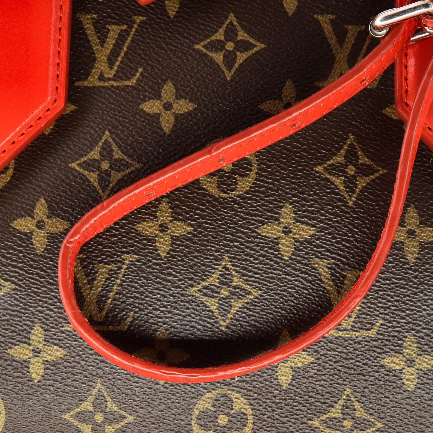 Louis Vuitton Dora Handbag Monogram Canvas and Calfskin PM