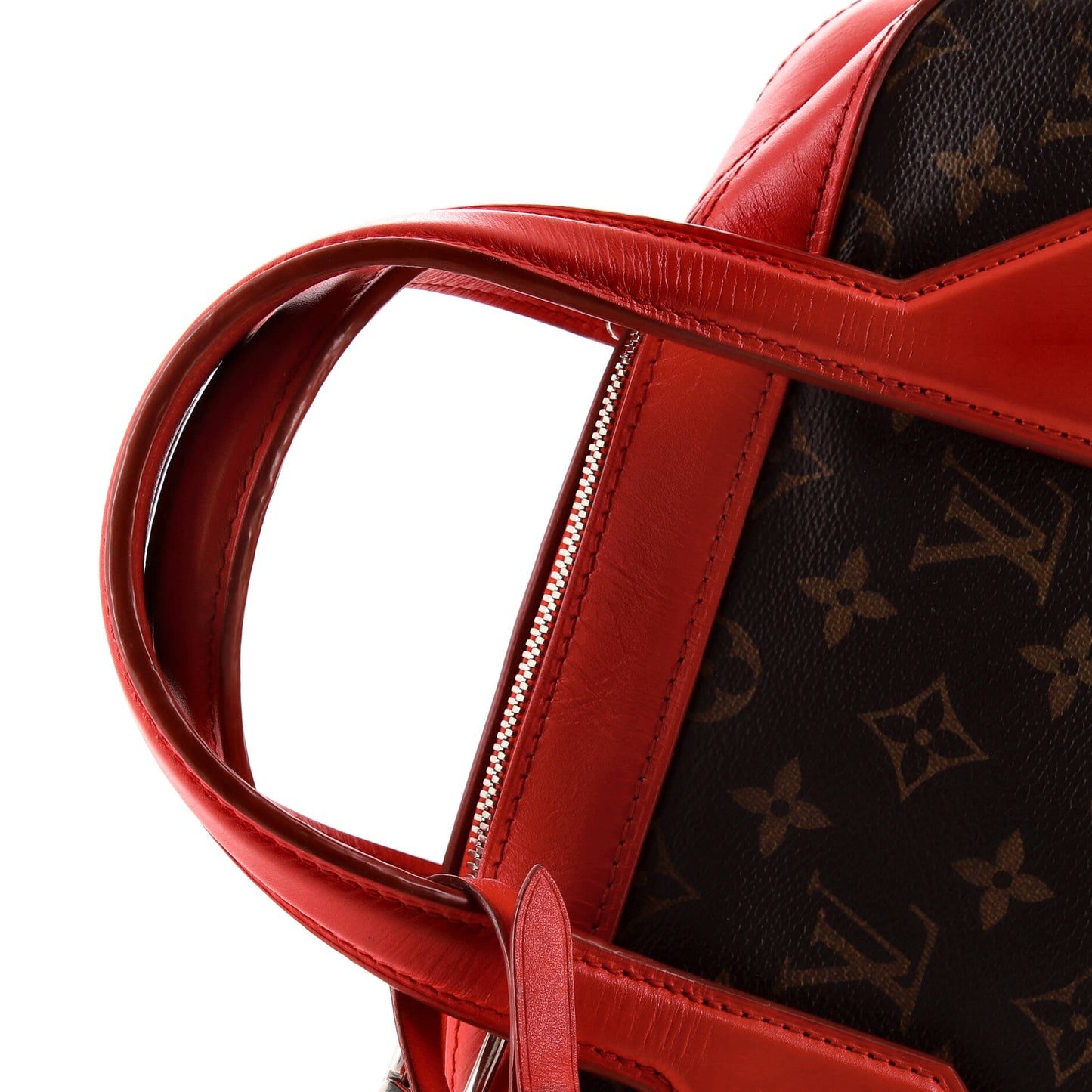 Louis Vuitton Dora Handbag Monogram Canvas and Calfskin PM