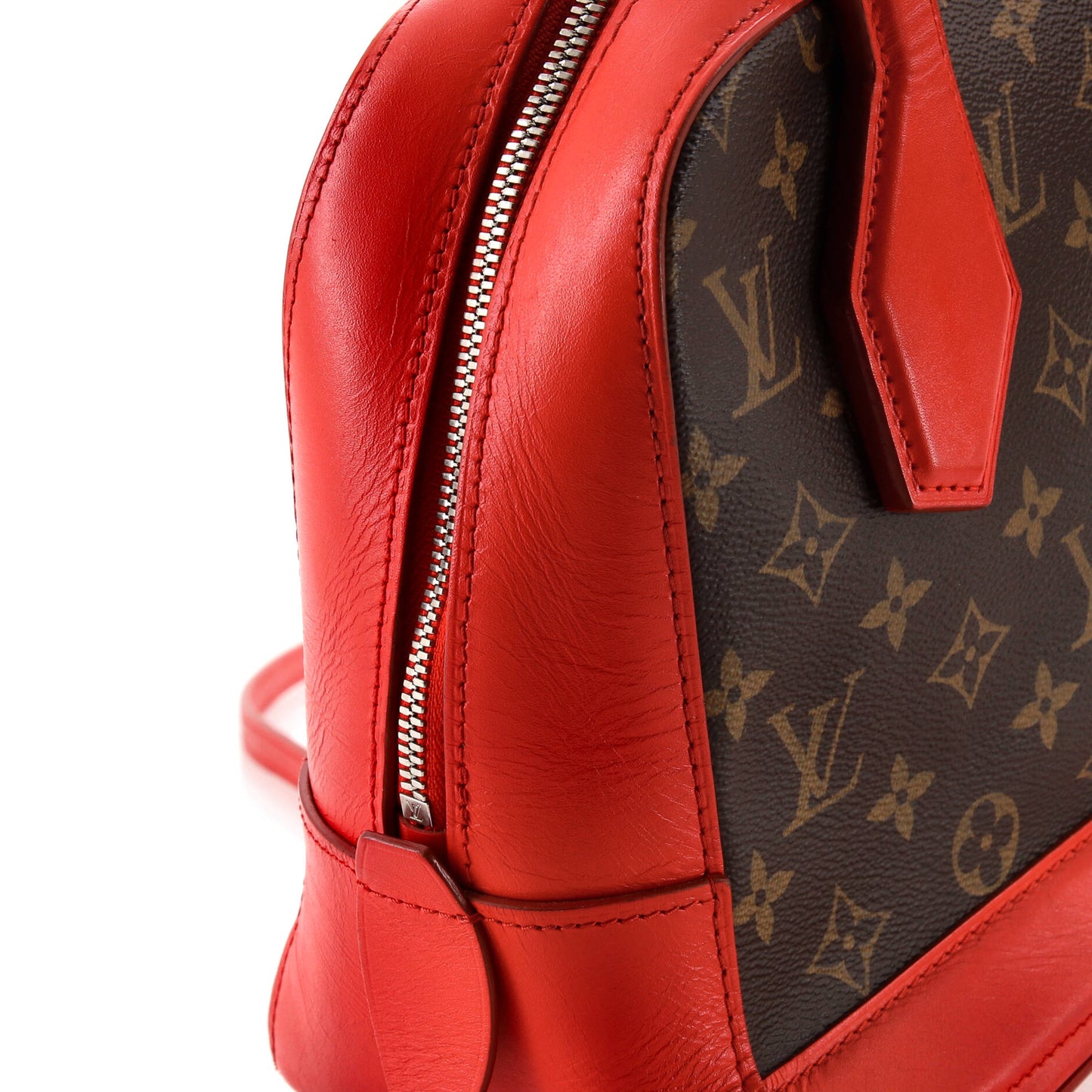 Louis Vuitton Dora Handbag Monogram Canvas and Calfskin PM
