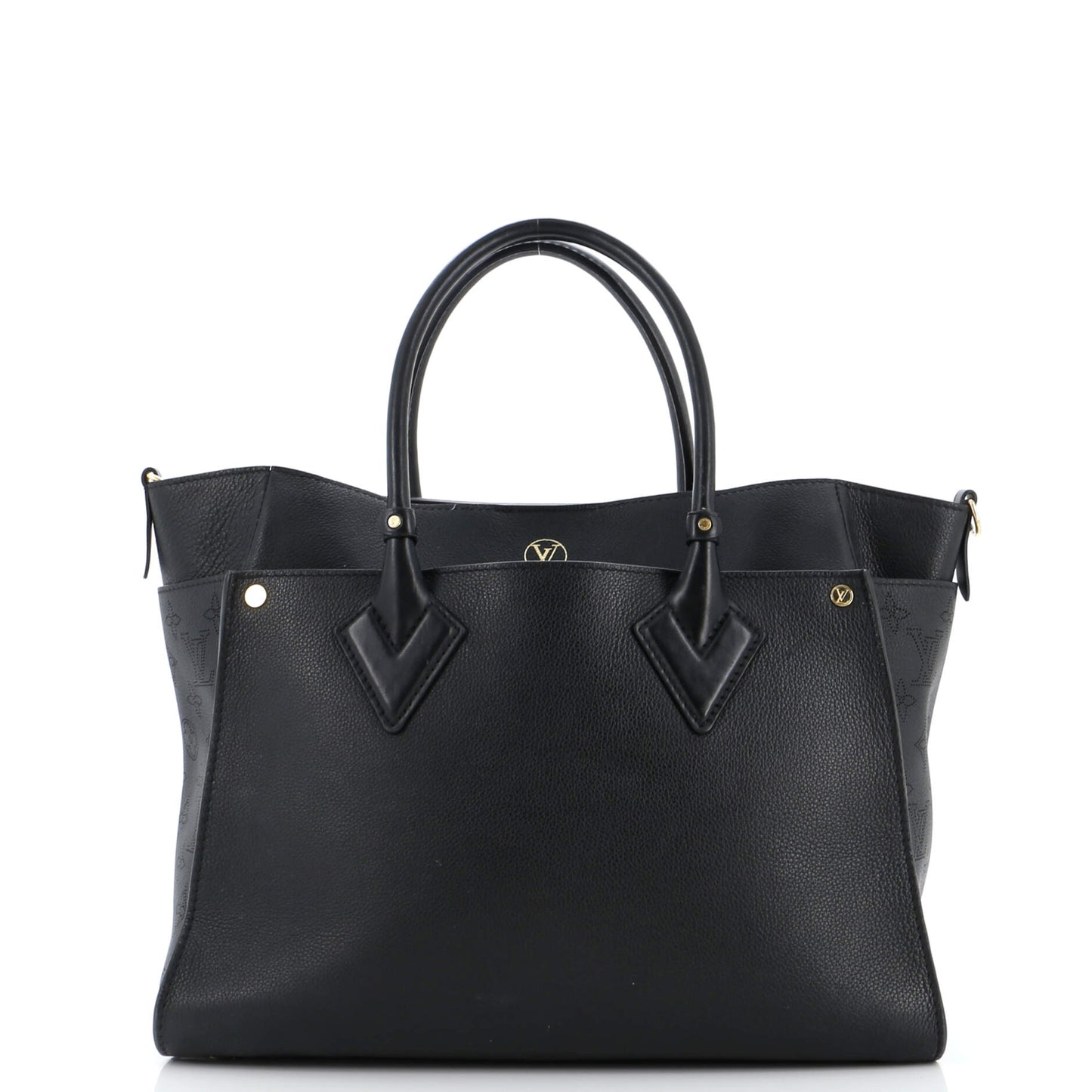 Louis Vuitton On My Side Tote Mahina Leather MM