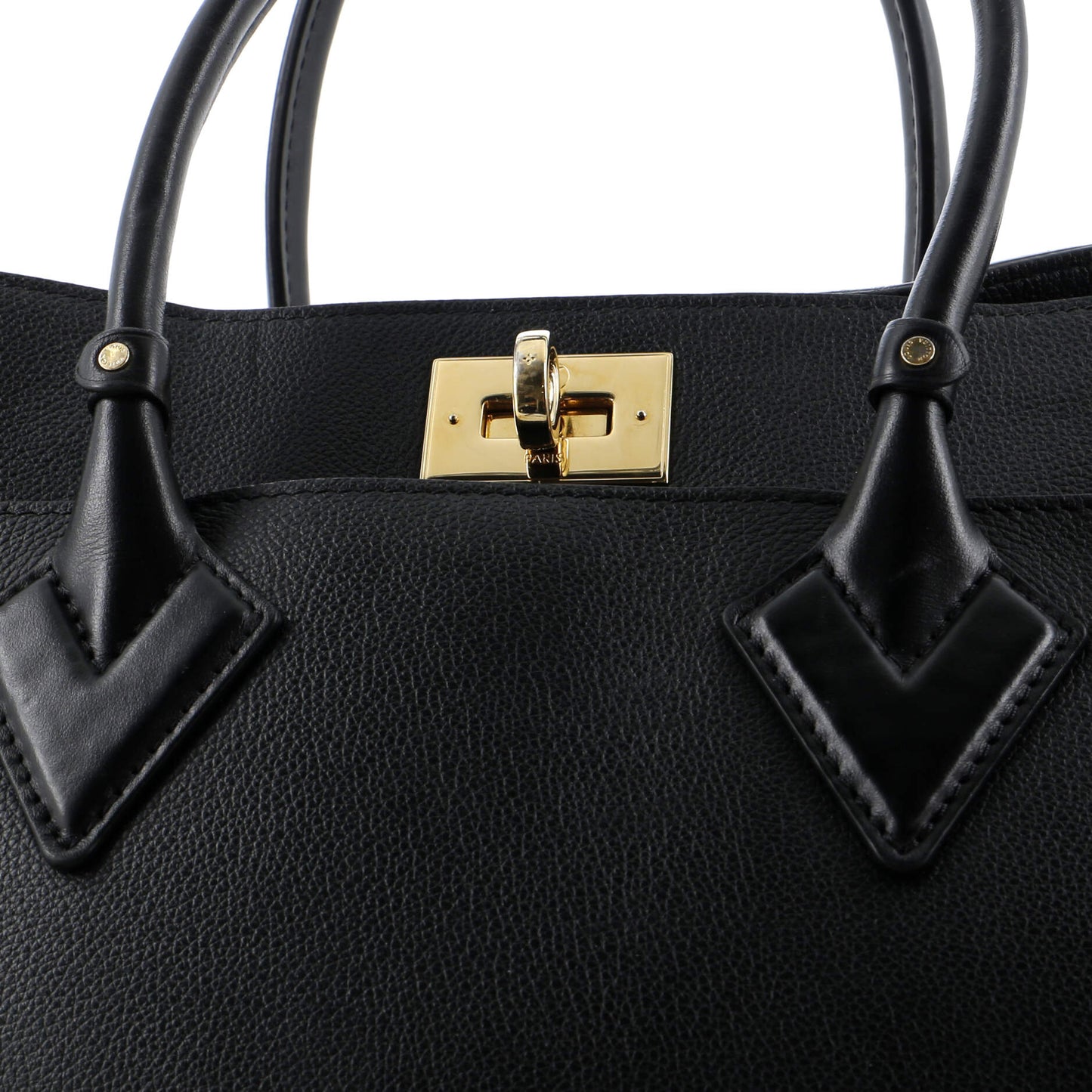 Louis Vuitton On My Side Tote Mahina Leather MM