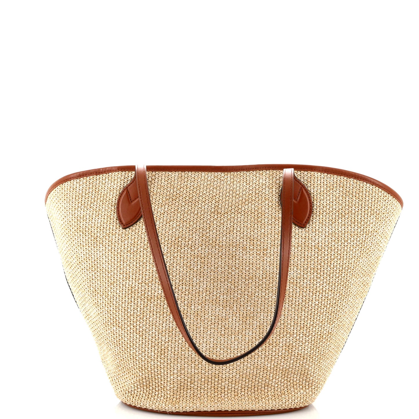 Louis Vuitton Saint Jacques NM Handbag Raffia and Leather