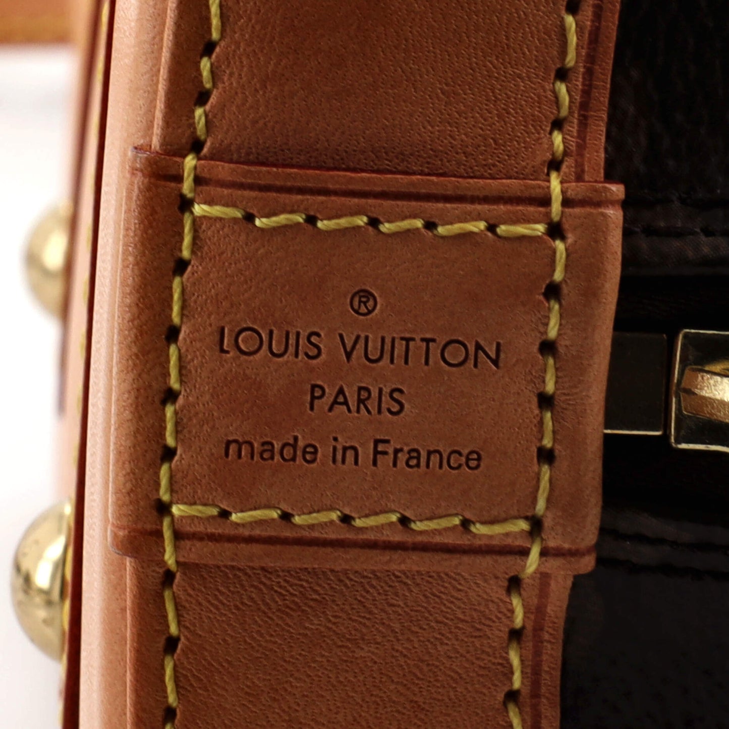 Louis Vuitton Alma Handbag Monogram Canvas BB