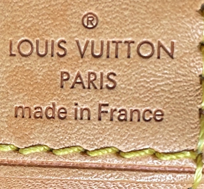 Louis Vuitton Alma Handbag Monogram Canvas BB