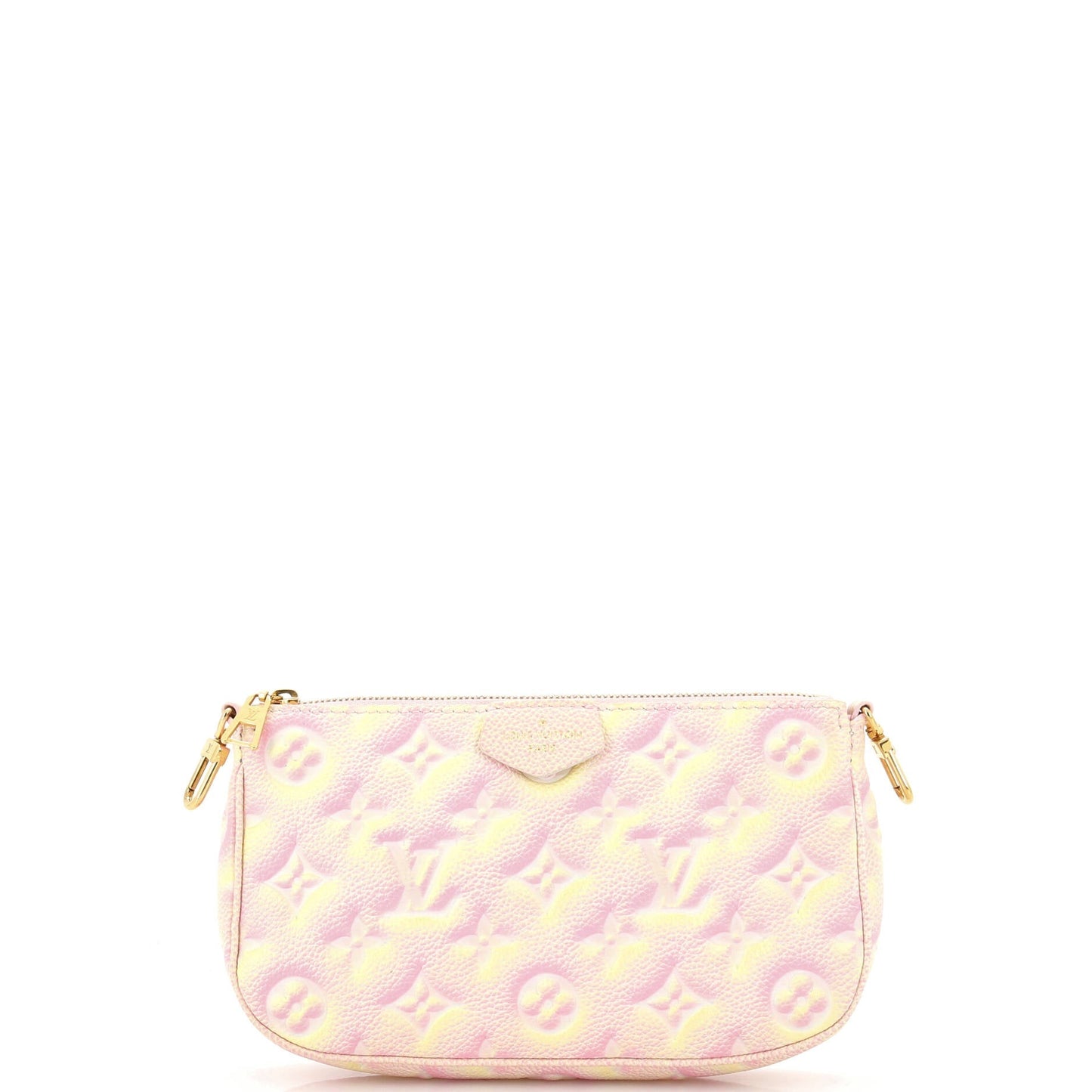 Louis Vuitton Multi Pochette Accessoires Pouch Stardust Monogram Empreinte Leather Small