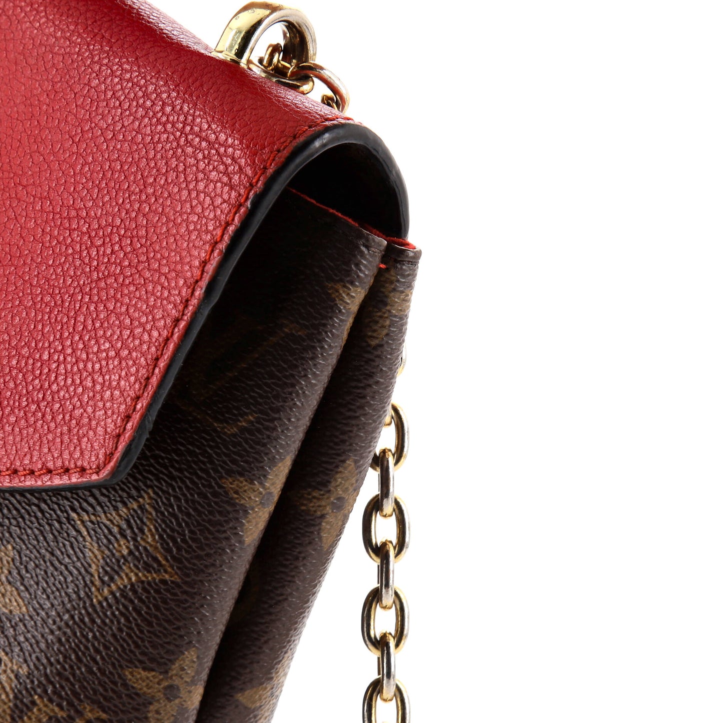 Louis Vuitton Saint Placide Handbag Monogram Canvas and Leather
