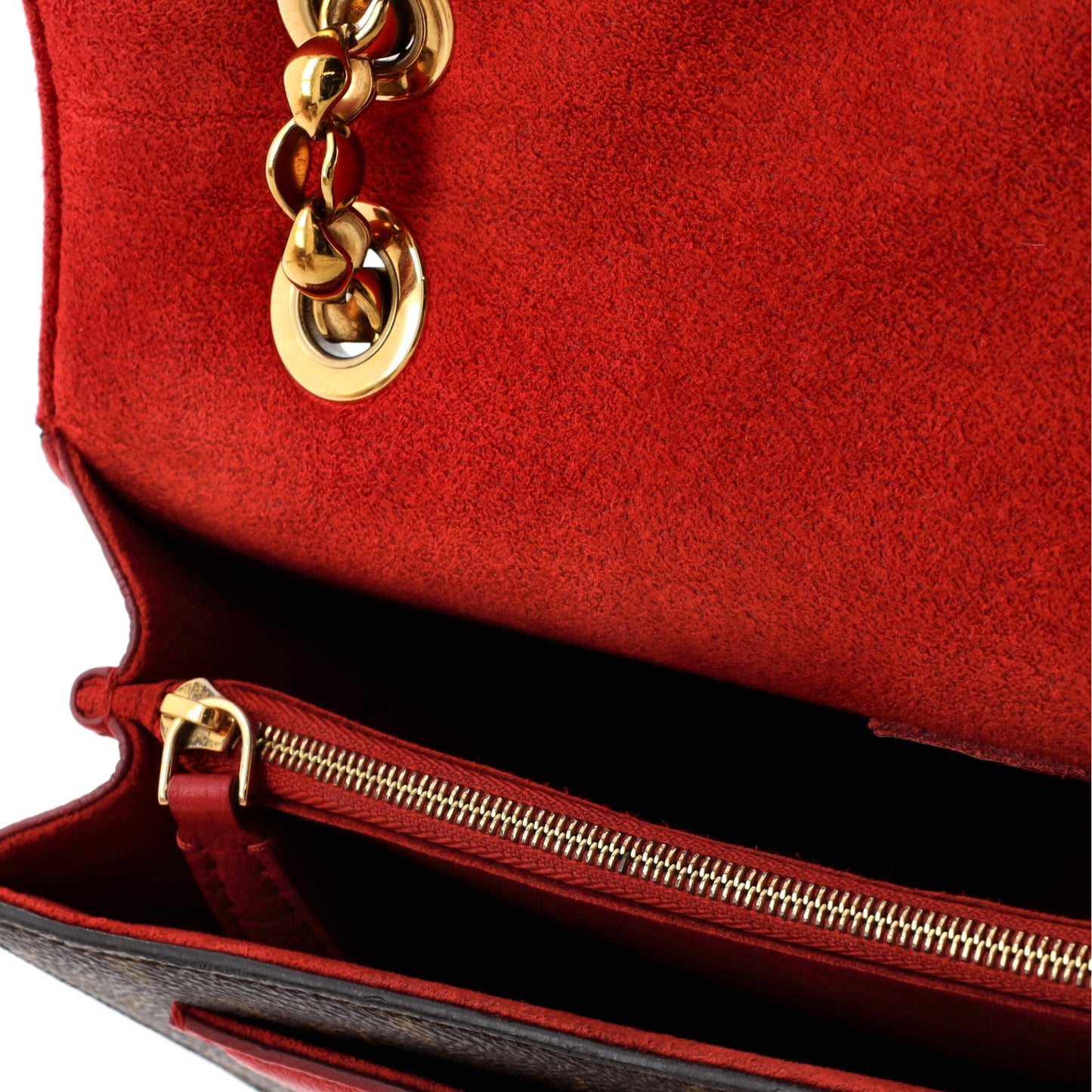 Louis Vuitton Victoire Handbag Monogram Canvas and Leather