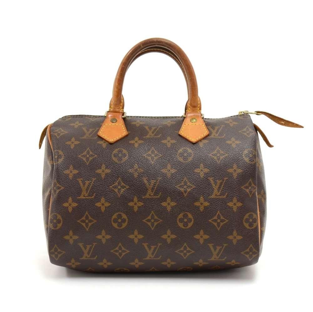 Louis Vuitto Speedy 25 Monogram Canvas City Handbag