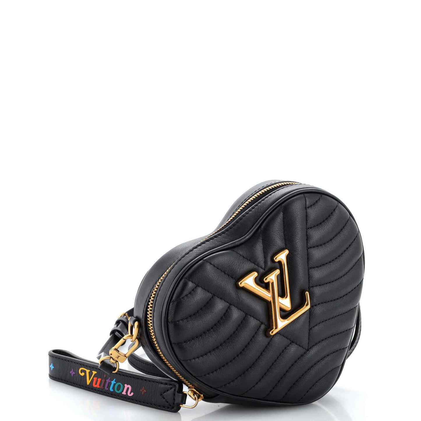 Louis Vuitton New Wave Heart Crossbody Bag Quilted Leather