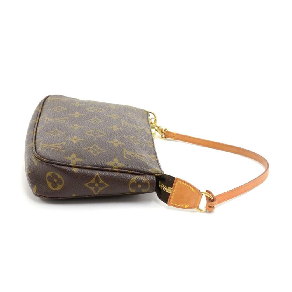 Louis Vuitto Pochette Accessories Monogram Canvas Evening Bag
