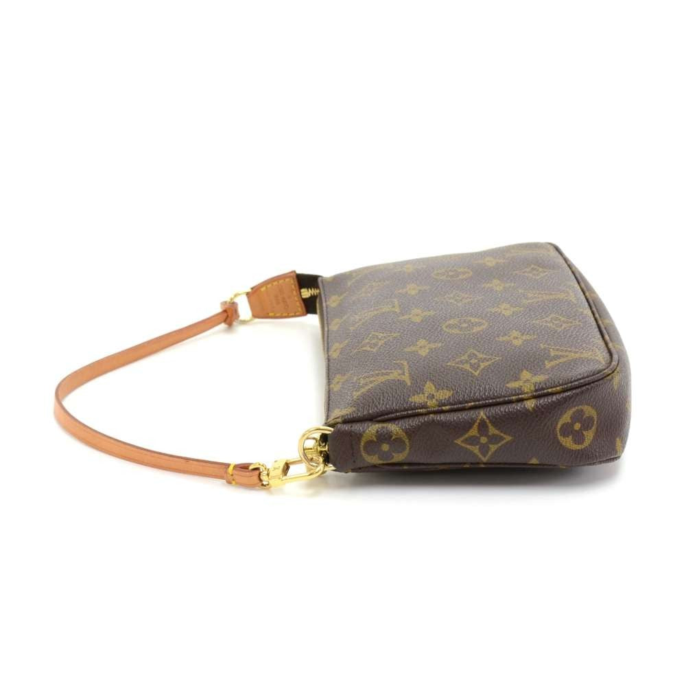 Louis Vuitto Pochette Accessories Monogram Canvas Evening Bag