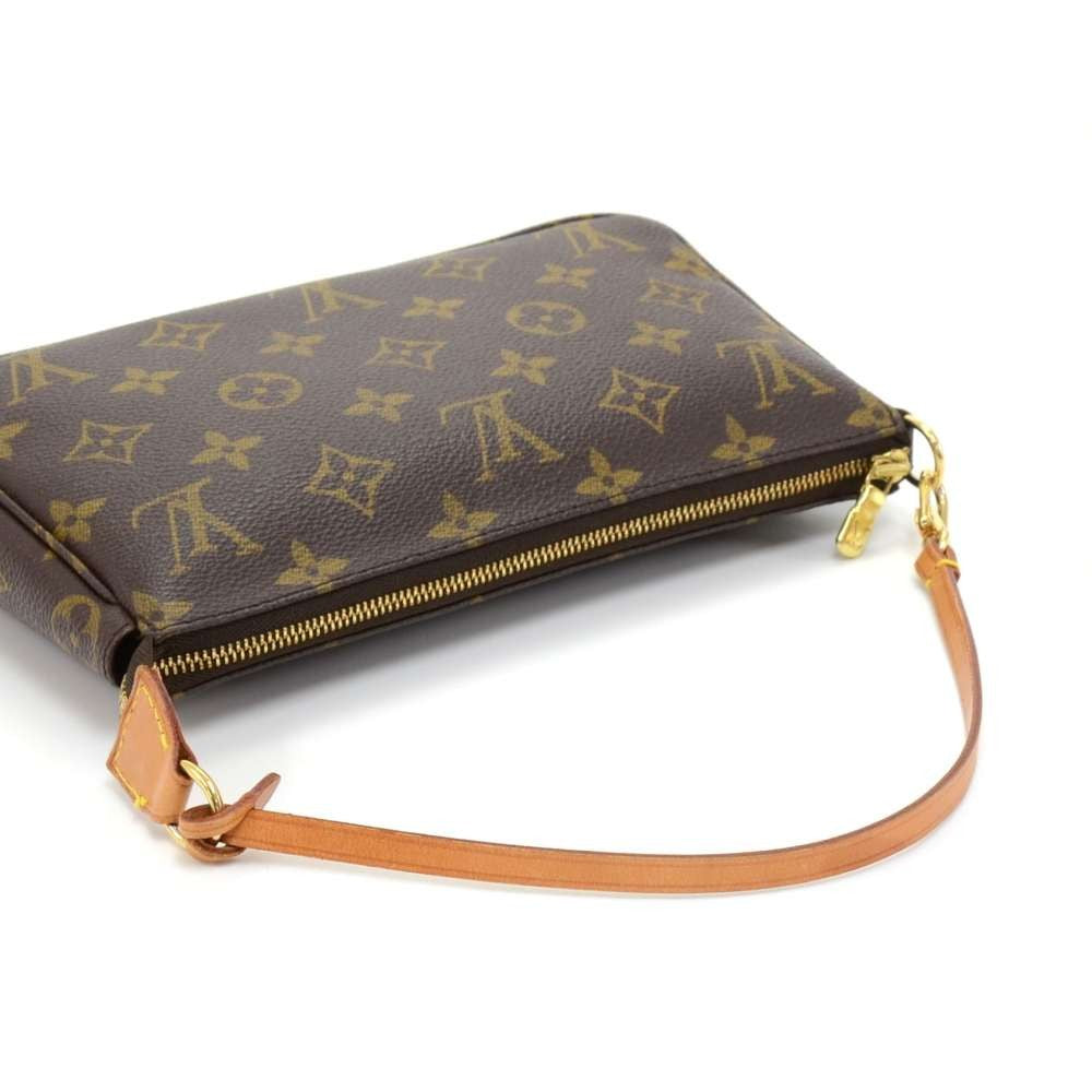 Louis Vuitto Pochette Accessories Monogram Canvas Evening Bag