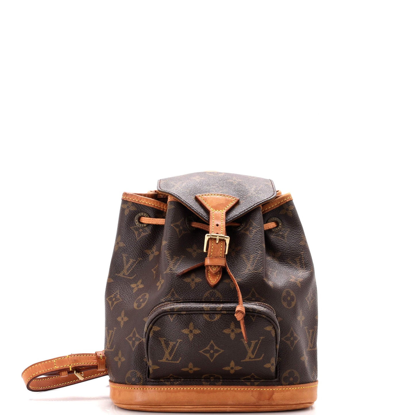Louis Vuitton Vintage Montsouris Backpack Monogram Canvas PM