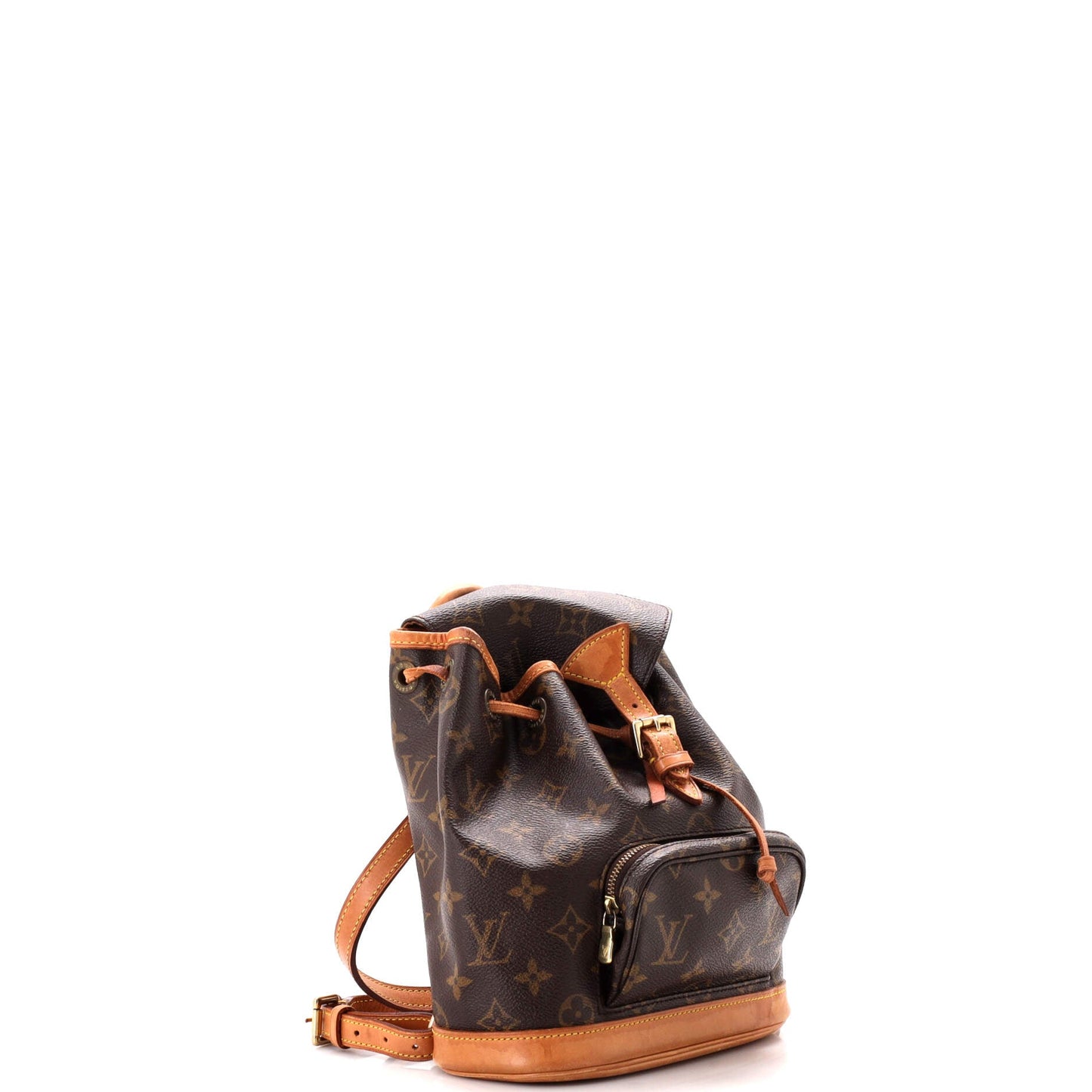 Louis Vuitton Vintage Montsouris Backpack Monogram Canvas PM