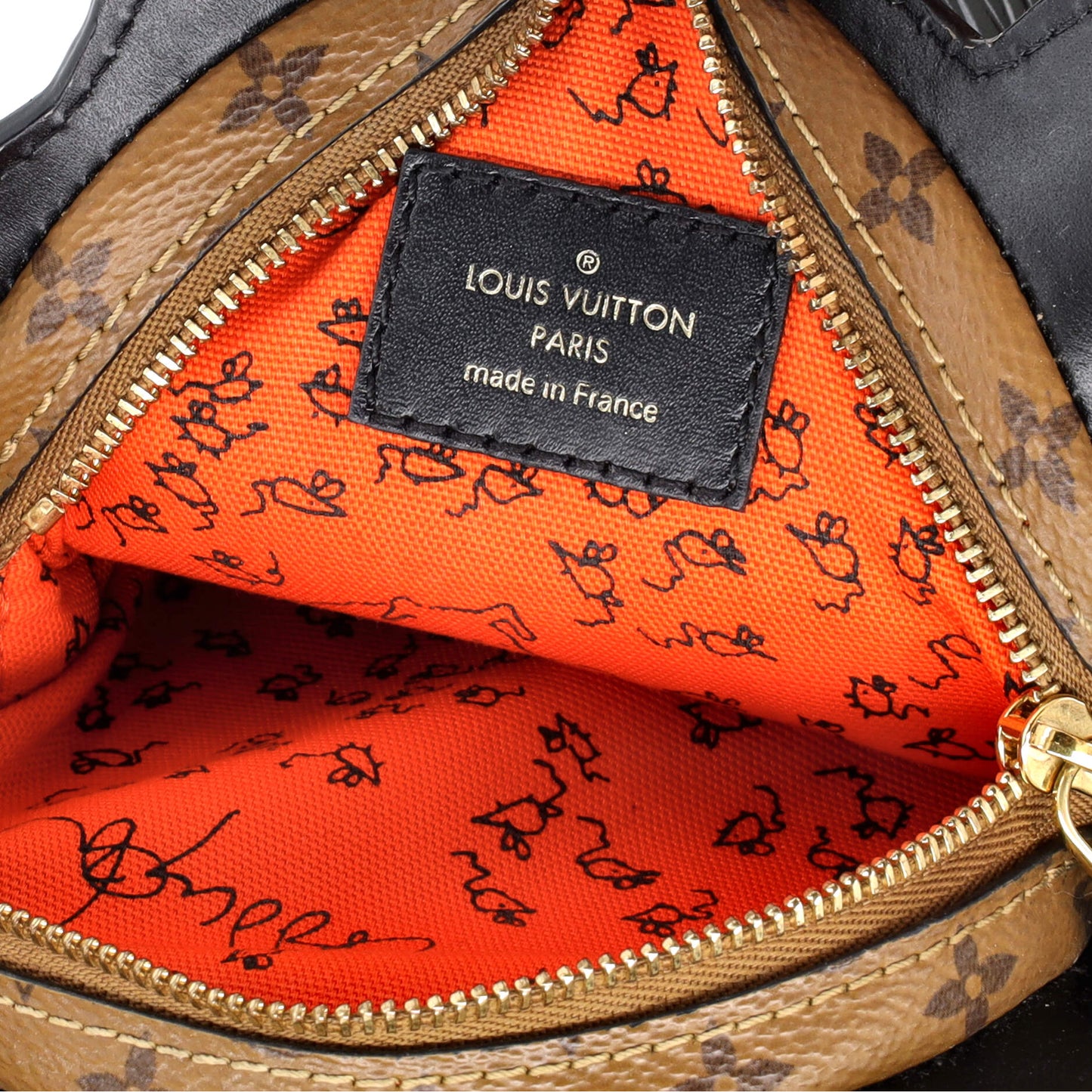 Louis Vuitton Grace Coddington Dog Face Bag Epi Leather and Reverse Monogram Canvas Mini