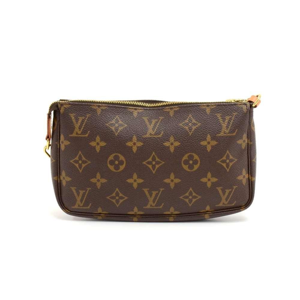 Louis Vuitto Pochette Accessoires Monogram Canvas Evening Bag