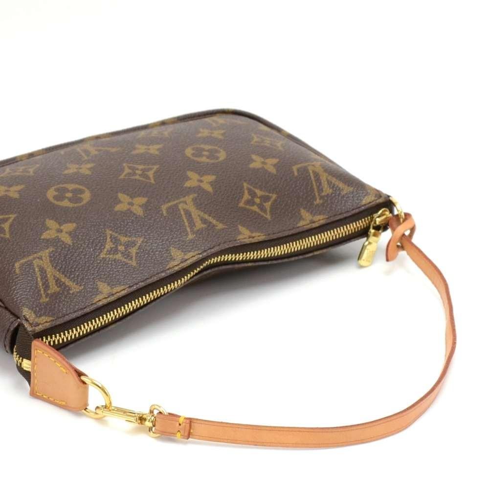 Louis Vuitto Pochette Accessoires Monogram Canvas Evening Bag