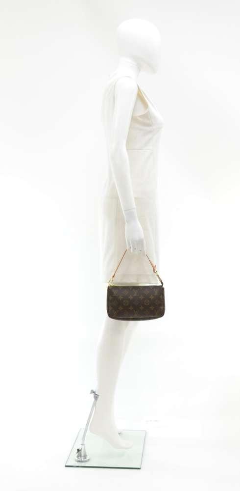 Louis Vuitto Pochette Accessoires Monogram Canvas Evening Bag