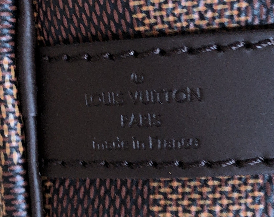Louis Vuitton Speedy Bandouliere Bag Damier with Braided Detail 25