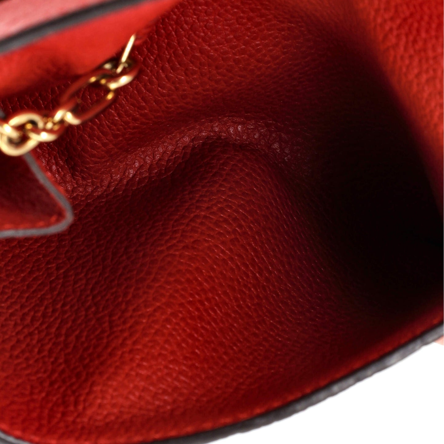 Louis Vuitton Key Pouch Monogram Empreinte Leather