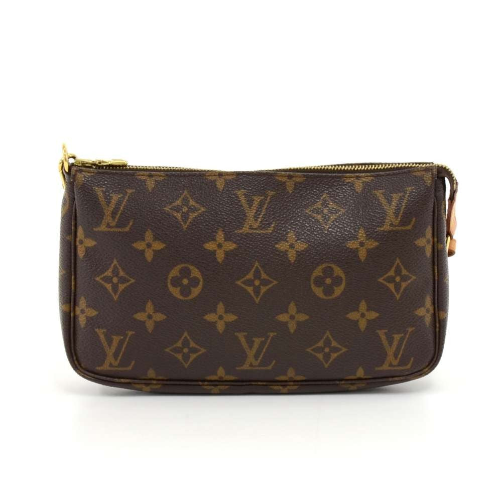 Louis Vuitto Pochette Accessoires Monogram Canvas Evening Bag