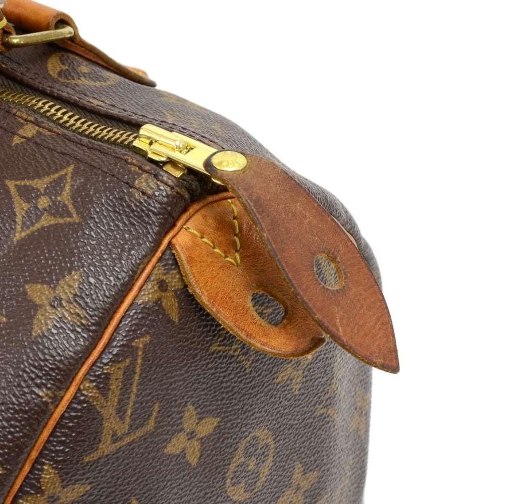 Louis Vuitto Speedy 30 Monogram Canvas City Handbag